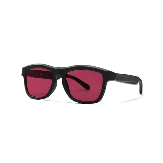 SIA Smart UV Sun Glasses/color Change System Red Lens With Speaker & Ai Transalation