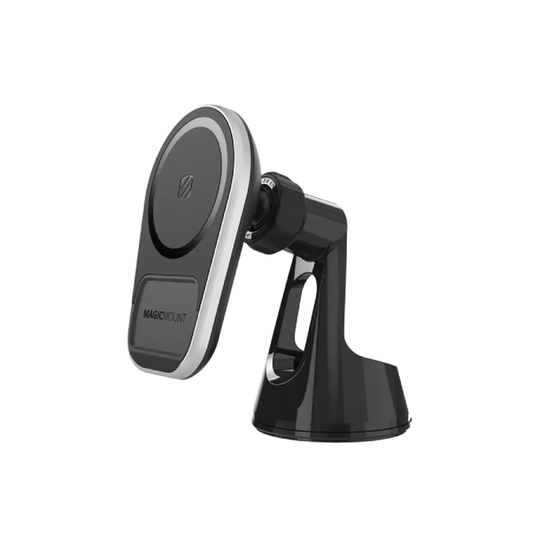 Scosche MagicMountβ’ Pro Charge5 Window/Dash Magsafe/Universal Wireless Charger