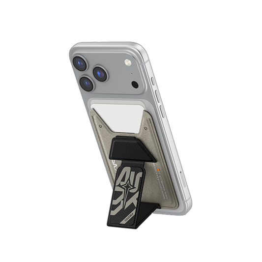 Skinarma Magnetic Cardholder With Grip Stand Kado - Gray