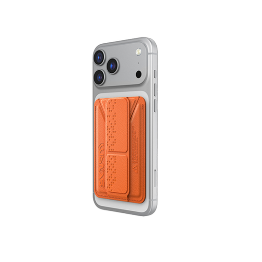 Skinarma Magnetic Cardholder With Grip Stand Kado - Orange