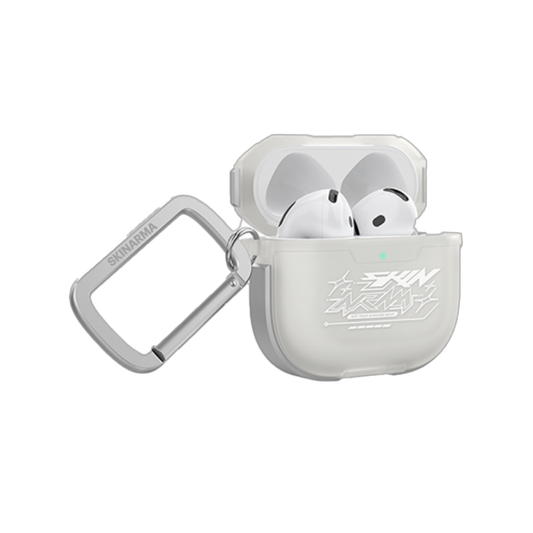 Skinarma Kinzoku Case For Airpods 4th Gen - Frost
