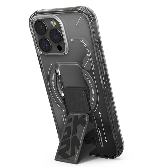 Skinarma Helio Magsafe Case With Grip For iPhone 16 Pro - Black