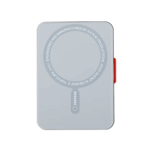 Skinarma Mirage Phaze Magnetic Card Holder With Grip Stand - Blue