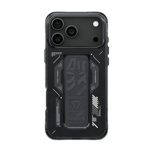 Skinarma iPhone 17 Pro (2025) 6.3 Inch Helio (Mag-Charge + Grip-Stand) - Graphite
