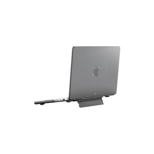 Smartix Premium Matte Transparent Laptop Shell For Macbook Pro 16 Inch - Black