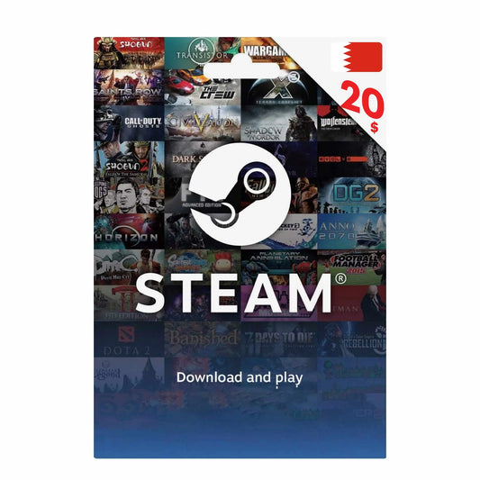 ستيم 20 دولارًا أمريكيًا بحريني