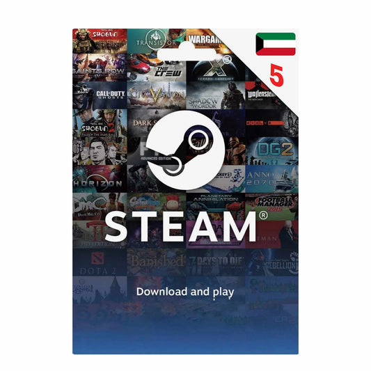 ستيم كويتي 5 دنانير كويتية