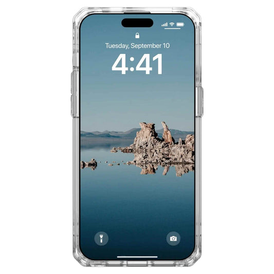 UAG iPhone 15 Pro Max Plyo Magsafe Case (Ice / Silver)