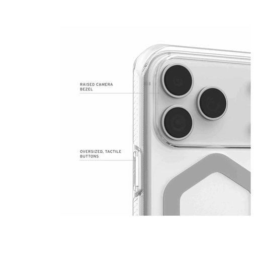 UAG iPhone 17 Pro Max Plyo Magsafe Case - Ice/Silver