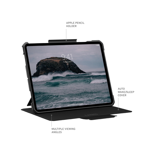 UAG iPad Pro 13 Inch 2024 Metropolis Se Case - Black