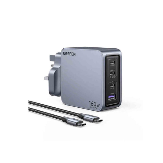 UGREEN Nexode Pro 160W 4-Port GaN Fast Charger Set UK-25878