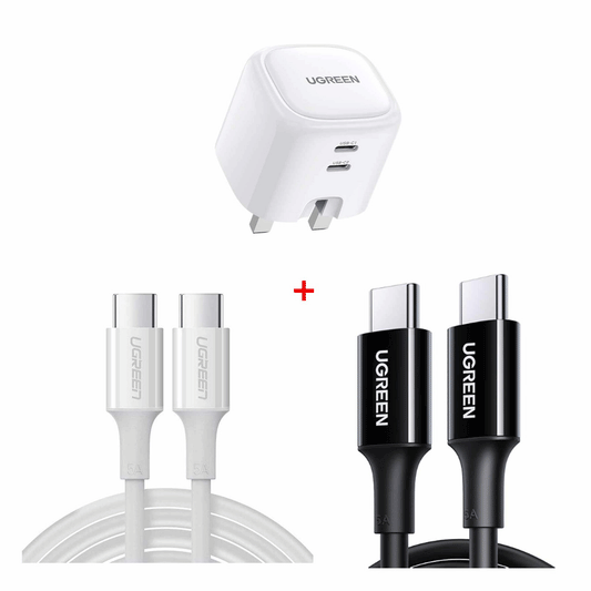 UGREEN USB-C Fast Charger 40W UK - Folding Foot