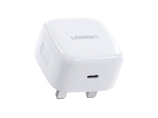 UGREEN PD 20w Fast Charger UK (White) CD137