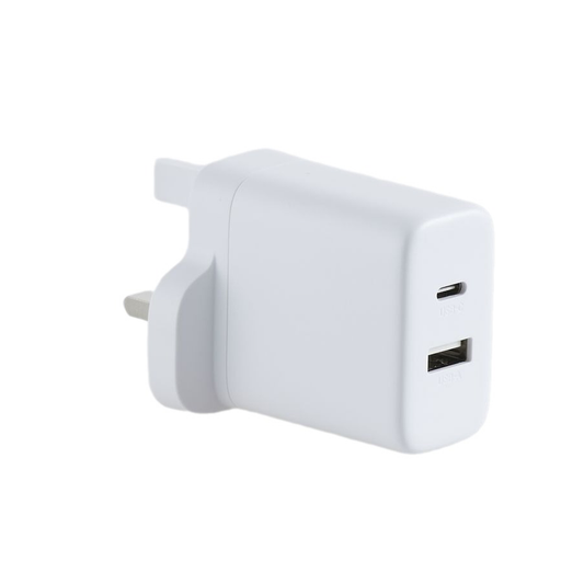 UGREEN 20W 2-Port Fast Charger UK - White
