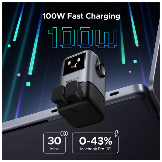 UGREEN Uno 100W 4-Port GaN Fast Charger UK
