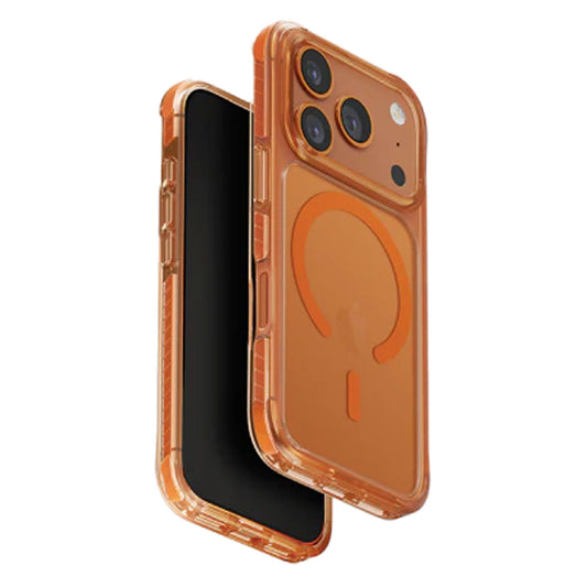 UNIQ Hybrid iPhone 17 Pro (2025) 6.3 Magclick Charging Combat - Volt Orange
