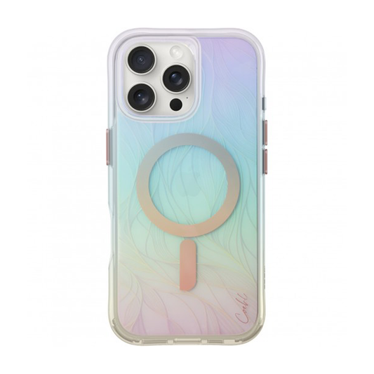 UNIQ Coehl Willow Magsafe Charging Case For iPhone 16 Pro Max - Iridescent