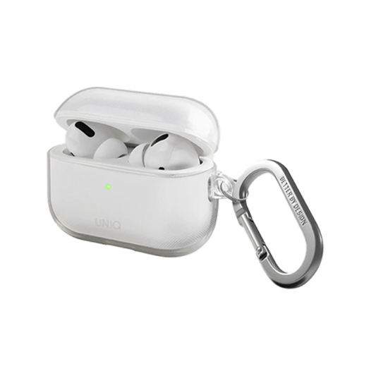 UNIQ Glase Hang Case For AirPods Pro 2Nd Gen (2022) β Glossy Clear