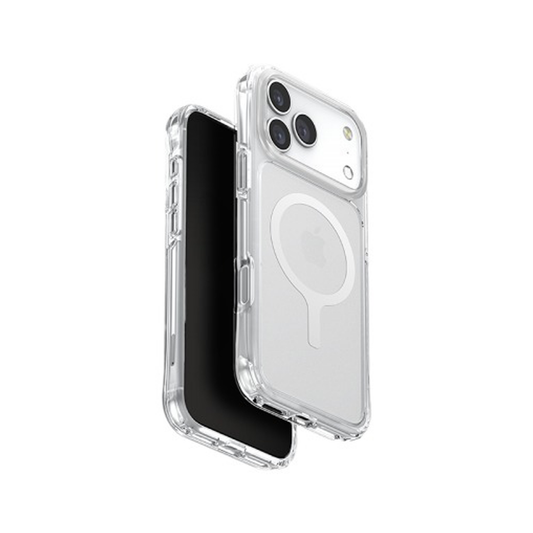UNIQ Hybrid Case iPhone 17 Pro Max (2025) 6.9 Magclick Charging Lifepro Xtreme (Af) - Frost Clear/White
