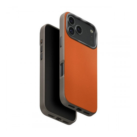 Uniq Hybrid iPhone 17 Pro (2025) 6.3 Inch MagClick Charging Lyden DS - Flame Orange