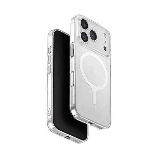 Uniq Hybrid Clearvue Classic MagSafe Case for iPhone 17 Pro Max - Crystal Clear
