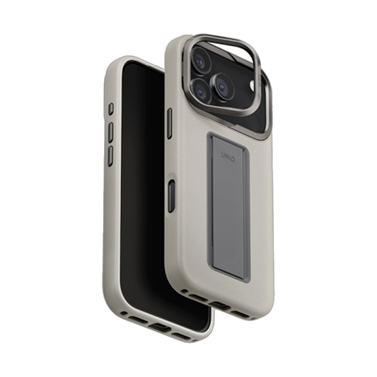 Uniq Hybrid Heldro Pro MagSafe Case for iPhone 17 Pro - Clay