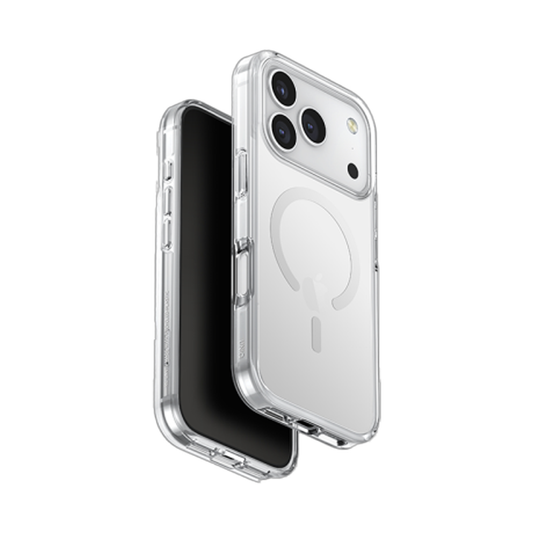Uniq Hybrid Clario MagSafe Case for iPhone 17 Pro - Lucent Clear