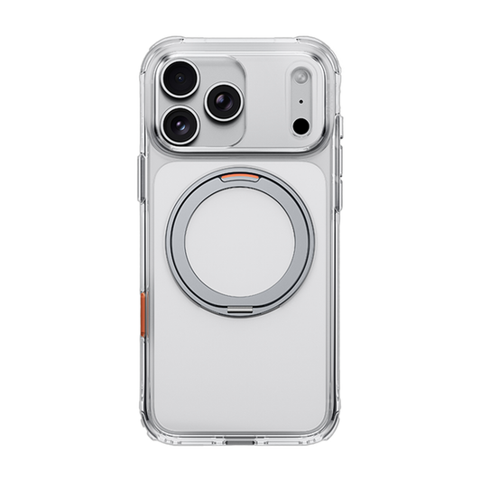Uniq Hybrid iPhone 18 Pro Max (2026) 6.9 Inch Swivix With 360 Rotating Kickstand - Lucent Clear