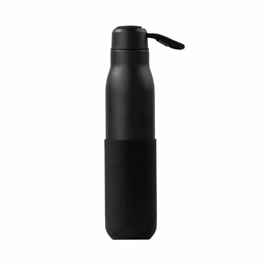Eltoro Stainless Steel Bottle 750ml Black with Black Sleeve