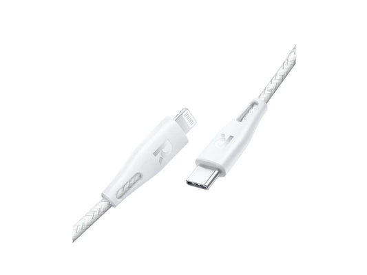 RAVPower RP-CB1018 Type-C to Lightning Cable 2m Nylon White
