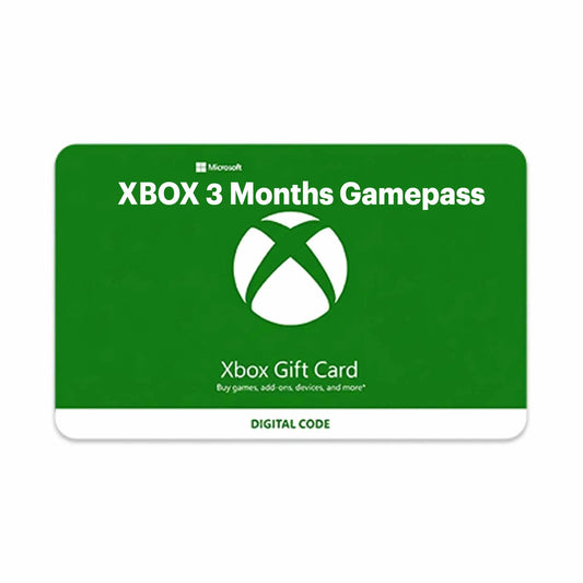 XBOX 3 Months Gamepass