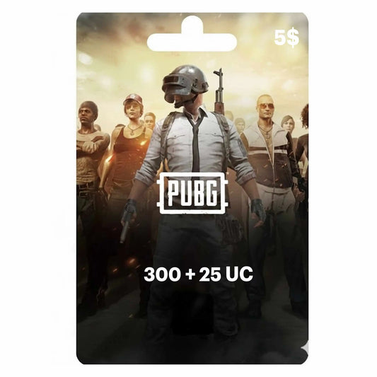 PUBG 300 + 25 UC 5$
