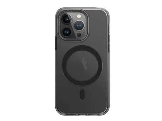 UNIQ HYBRID IPHONE 15 PRO (6.1) MAGCLICK CHARGING CALIO - SMOKED (GREY TINTED)