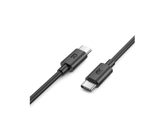 RAVPower RP-CB068 2m Type-C to Tyep-C Cable TPE Black