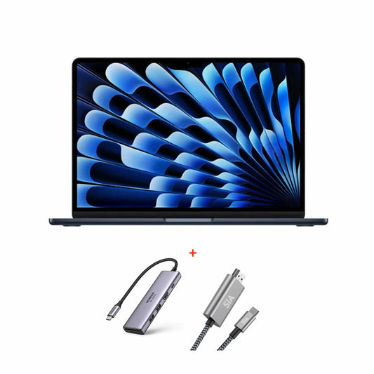 Apple MacBook Air 13-inch M5-chip with 10‑core CPU and 8‑core GPU, 16GB, 512GB SSD - Silver