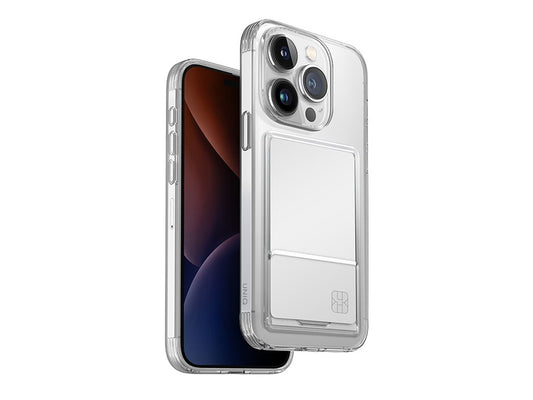 UNIQ HYBRID IPHONE 15 PRO AIR FENDER ID - NUDE (TRANSPARENT)