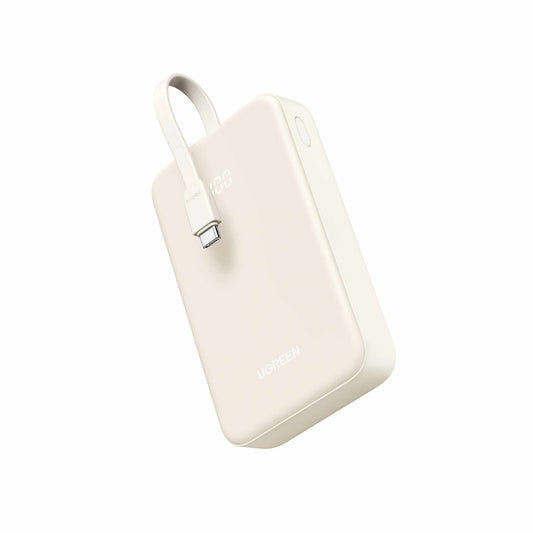 UGREEN 20000mAh 20W Power Bank with Built-in Cable β PB505