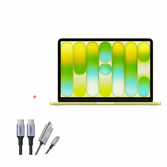 Apple MacBook Neo A18 Pro Chip with 6‑core CPU and 5‑core GPU, 8GB, 512GB SSD, Touch ID - Citrus
