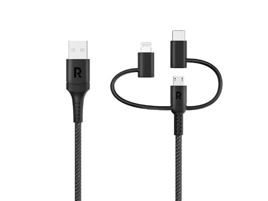 RAVPower RP-CB1033 3 in 1 cable Black Global