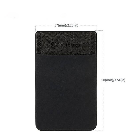 Sinjimoru Sinji Pouch Flap Secure Card Holder for back of phone