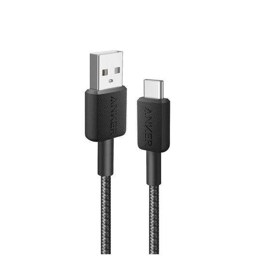 Anker 322 USB-A to USB-C Cable Braided 1.8m/6ft - Black