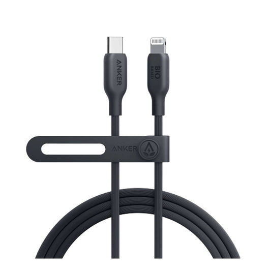 Anker 542 USB-C to Lightning Cable - Bio-Based - 0.9m/3ft -Black