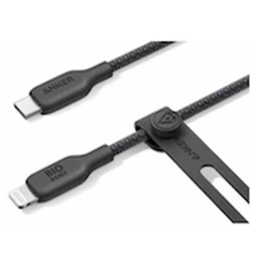 Anker 542 USB-C to Lightning Cable Bio-Braided - 1.8m/6ft -Black