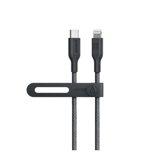 Anker 542 USB-C to Lightning Cable Bio-Braided - 1.8m/6ft -Black