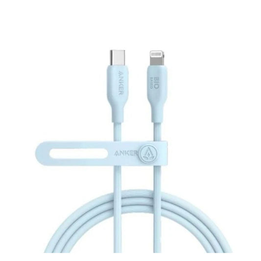 Anker 542 USB-C to Lightning Cable - Bio-Based - 0.9m/3ft - Blue