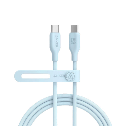 Anker 544 USB-C to USB-C Cable 140W Bio-Based - 0.9m/3ft - Blue