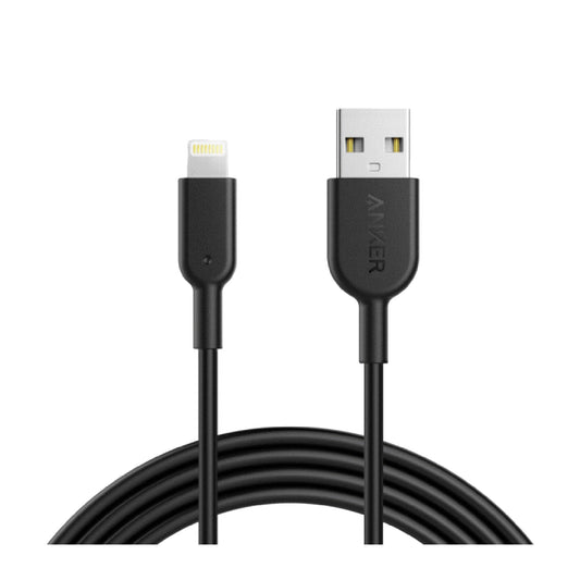 Anker PowerLine II Lightning - 0.9m /3ft - C89 -Black