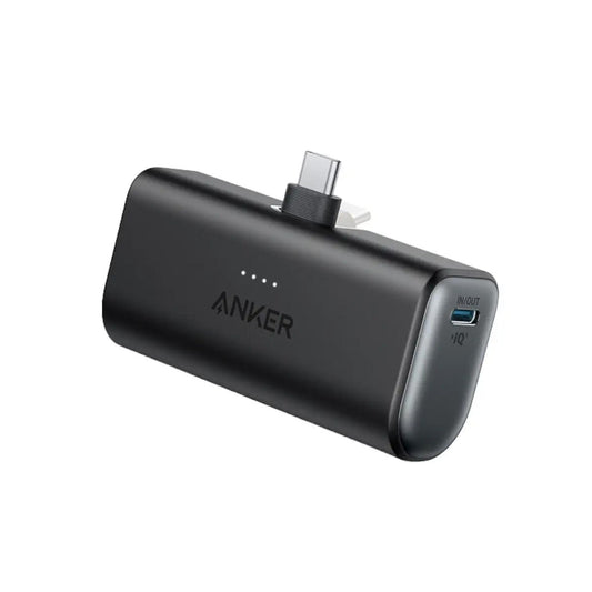 Anker Nano Power Bank (22.5W, Built-In USB-C Connector) 5000mAh -Black