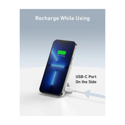 Anker 622 Magnetic Battery MagGo - 5000mAh  - White