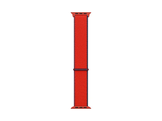  أبل حزام ساعة الرياضي مقاس 44 ملم - أحمر
